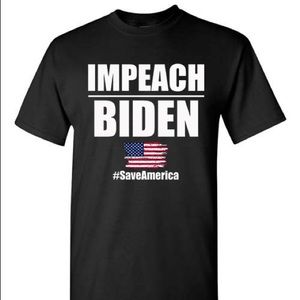Impeach Biden #SaveAmerica T-shirt Conservative President Trump Save America